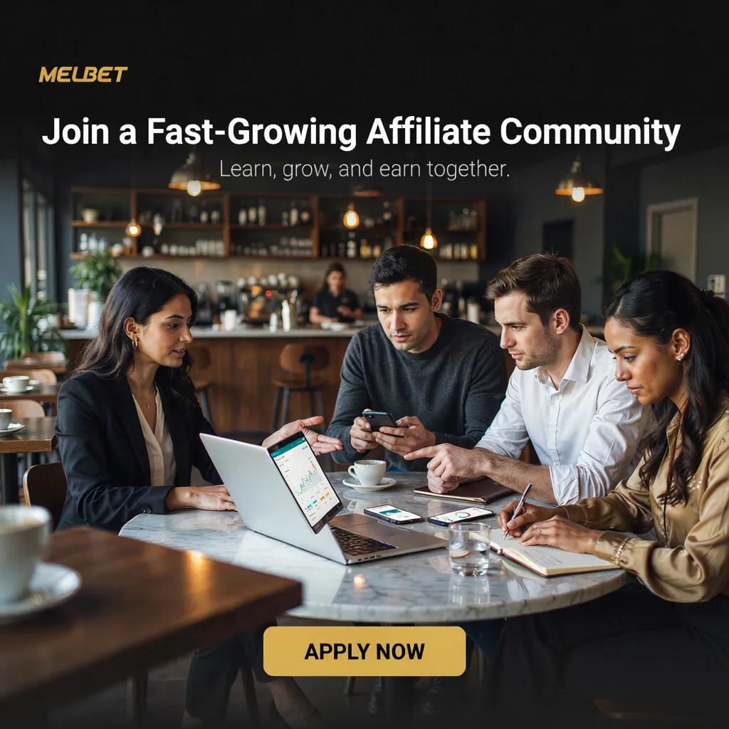 Melbet banner: Join a fast-growing affiliate community